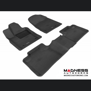 Dodge Durango Floor Mats (Set of 3) - Black by 3D MAXpider